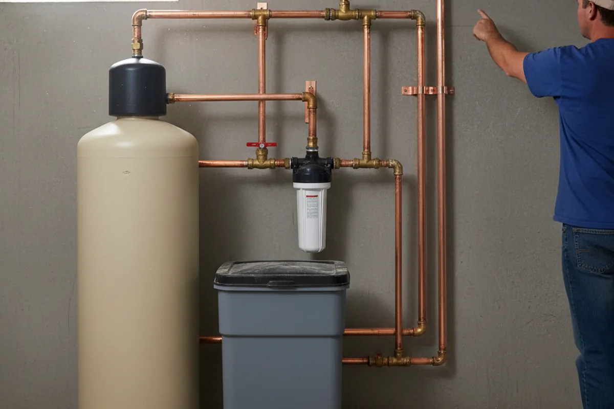 Whole-house water treatment system installed in Oak Island
